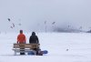 Snowkiten am Reschensee und Haidersee