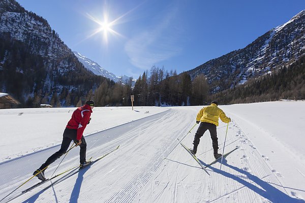 Langlaufen am Reschenpass