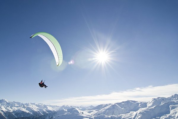 Paragleiten im Obervinschgau